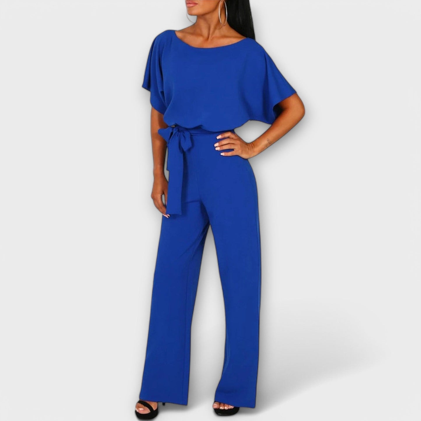 Calista™ - Elegant Wide Leg Jumpsuit