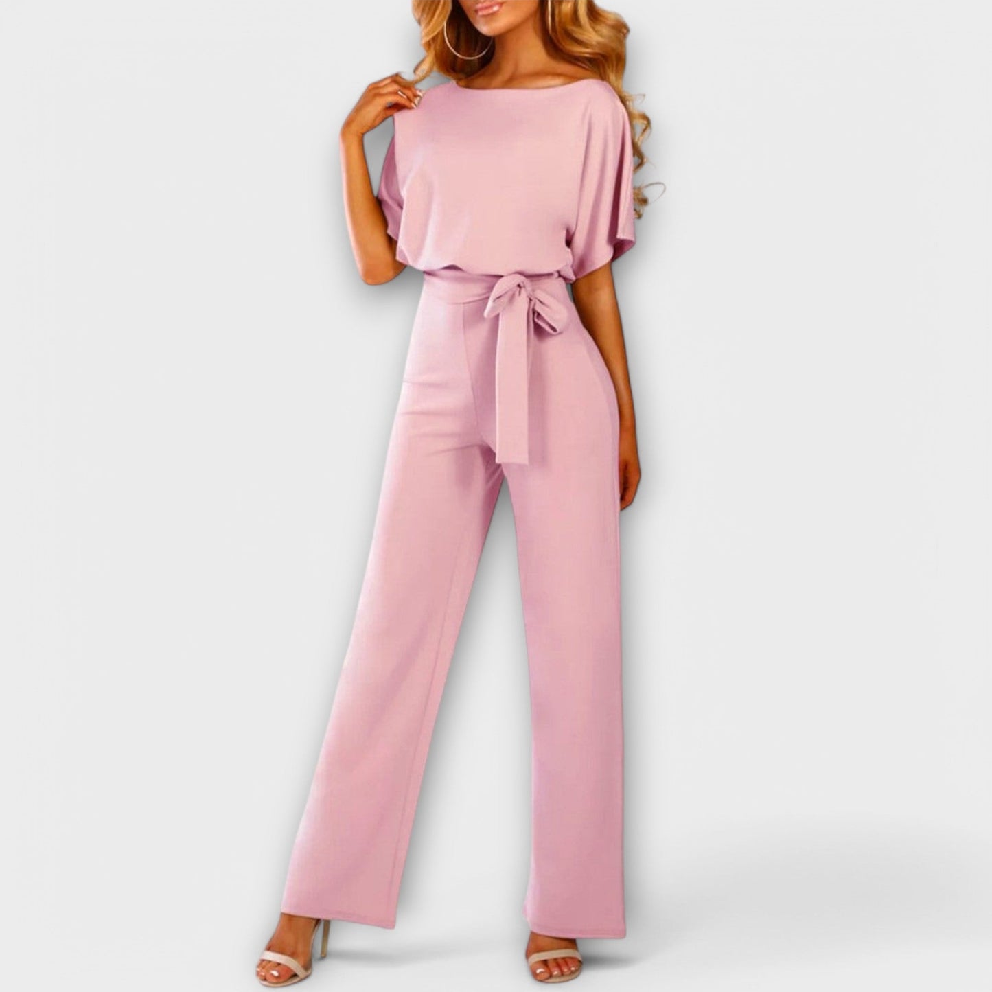 Calista™ - Elegant Wide Leg Jumpsuit