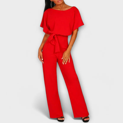Calista™ - Elegant Wide Leg Jumpsuit