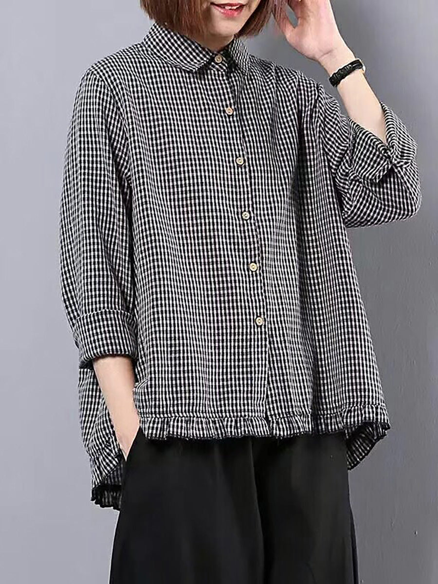 Carmel™ – Retro Checkered Shirt