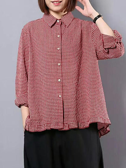 Carmel™ – Retro Checkered Shirt