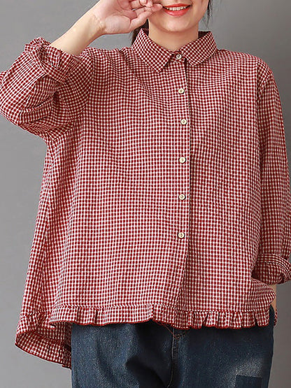 Carmel™ – Retro Checkered Shirt