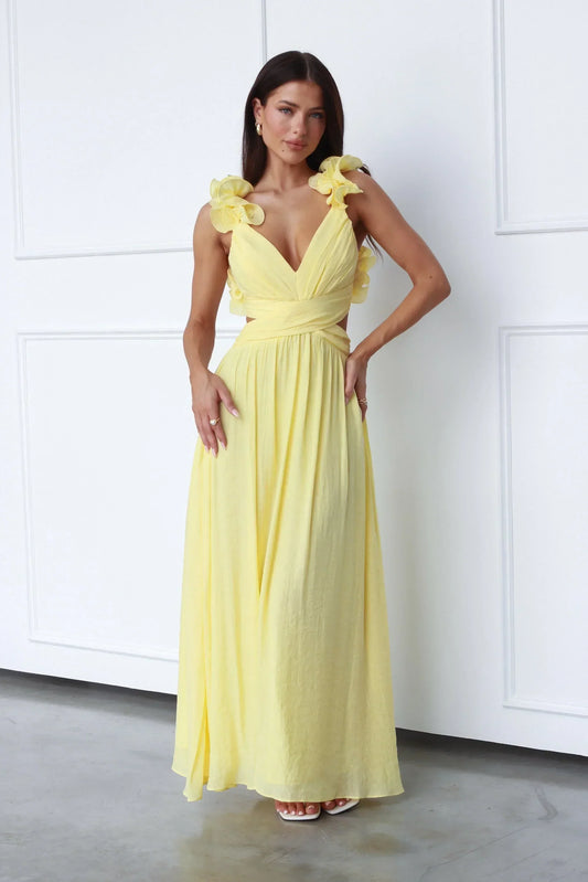 Maribel™ – Sunshine Elegance Dress