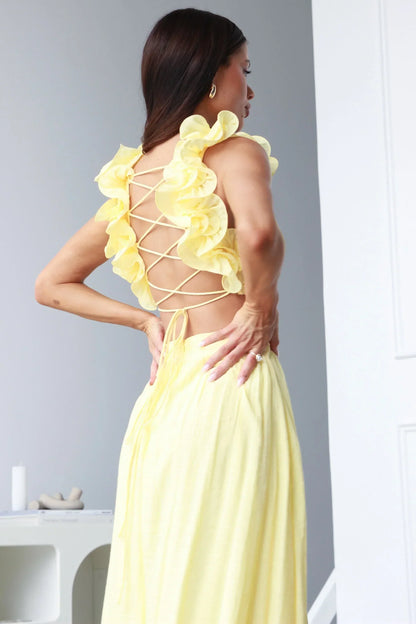 Maribel™ – Sunshine Elegance Dress