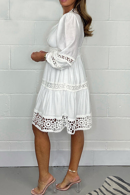 Candy™ Elegant Lace Mini Dress