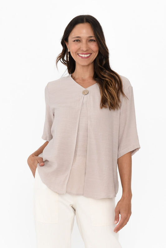 Kayla™- Classic Button Top