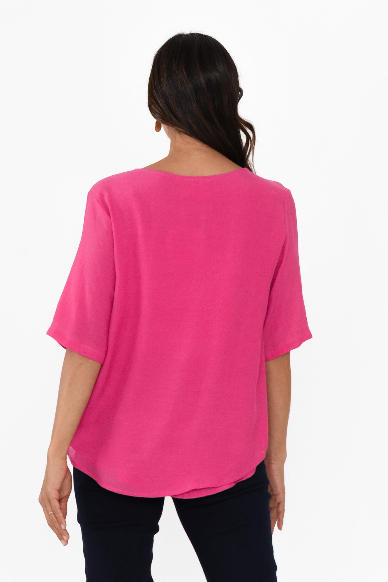 Reah™- Relaxed Button Top