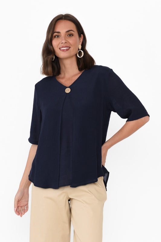 Erich™- Flowy Classic Top
