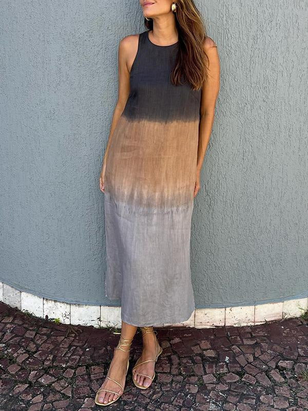 Kelsey™ Ombre Sleeveless Maxi Dress