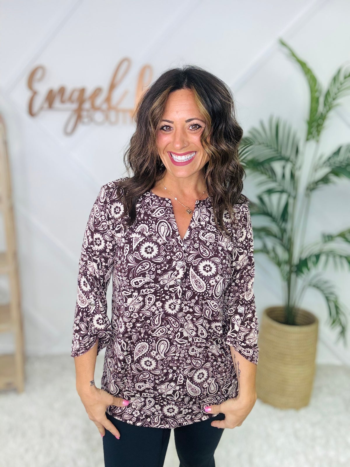 Teresa™ Paisley Blouse
