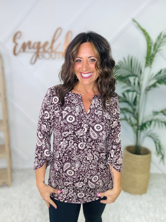 Teresa™ Paisley Blouse