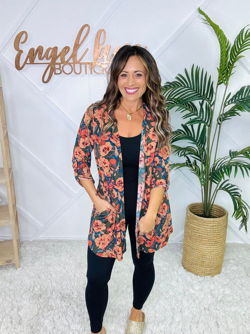 Adriana™ Floral Cardigan