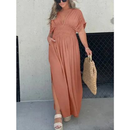 Selvina™ Boho Midi Dress