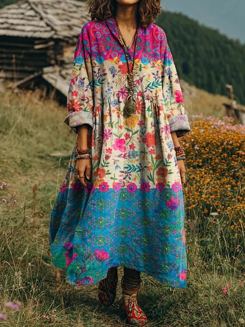 Zoe™ - Bohemian Maxi Dress