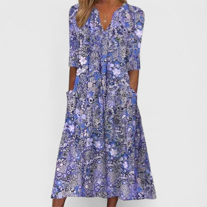 Amira™ Floral Midi Dress