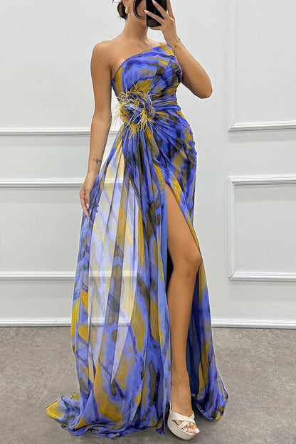 Alessira™ – Elegant Split Dress