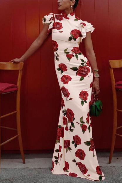 Arianne™ Puff Sleeve Maxi Dress