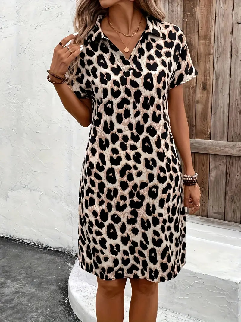 Sidney™ - Leopard Print Dress