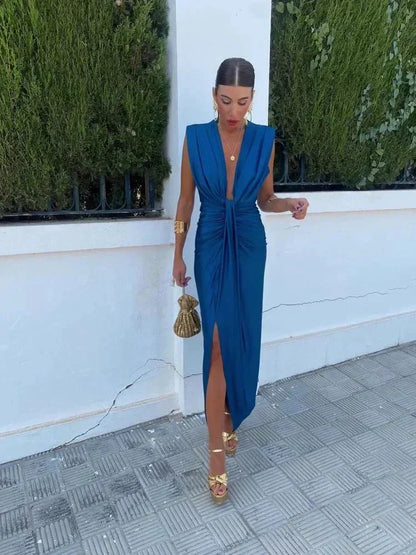 Marissa™ Draped Evening Dress