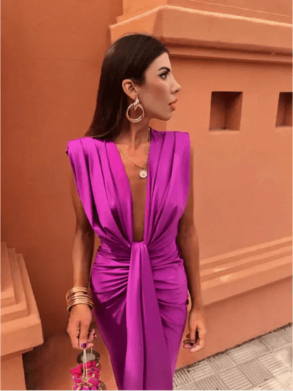 Marissa™ Draped Evening Dress