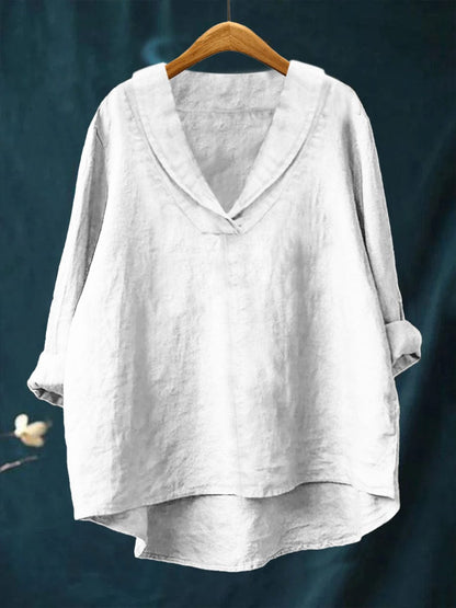 Samantha™ Oversized Linen Blouse