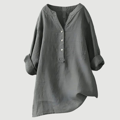 Letecia™ Linen Blouse