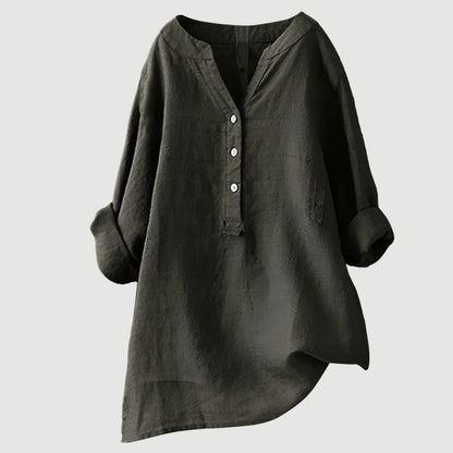 Letecia™ Linen Blouse