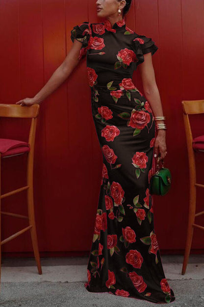 Arianne™ Puff Sleeve Maxi Dress