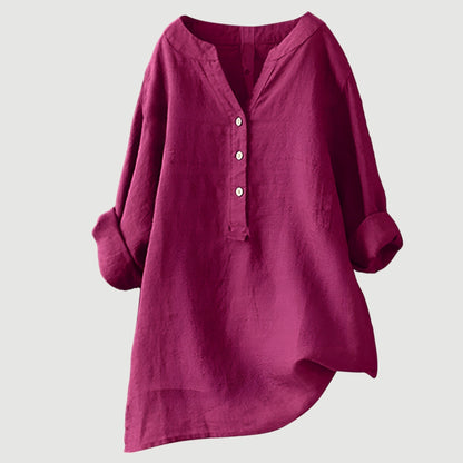 Letecia™ Linen Blouse