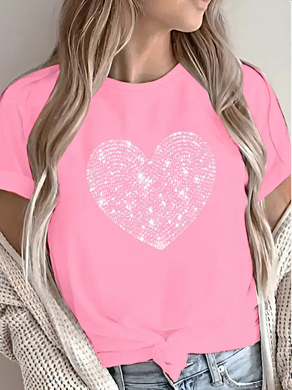 Big Sparkling Love T-Shirt | Together against diabetes