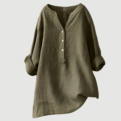 Letecia™ Linen Blouse