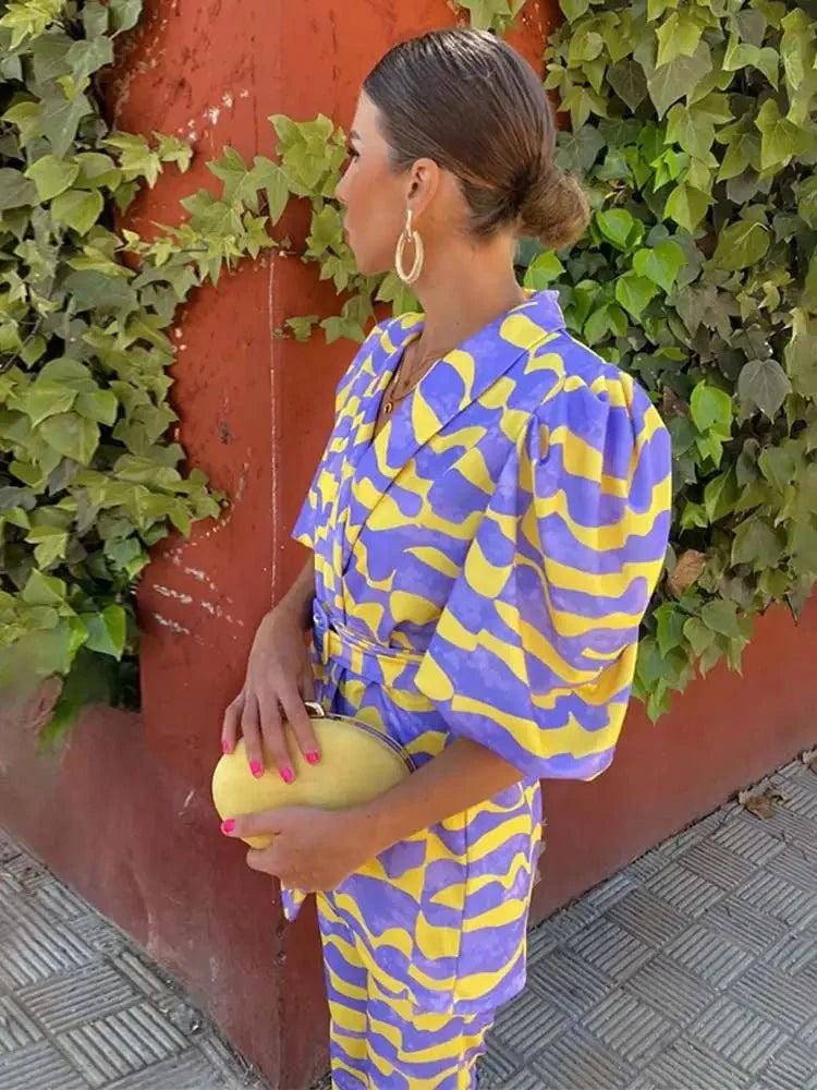 Vivienne™ Statement Print Suit