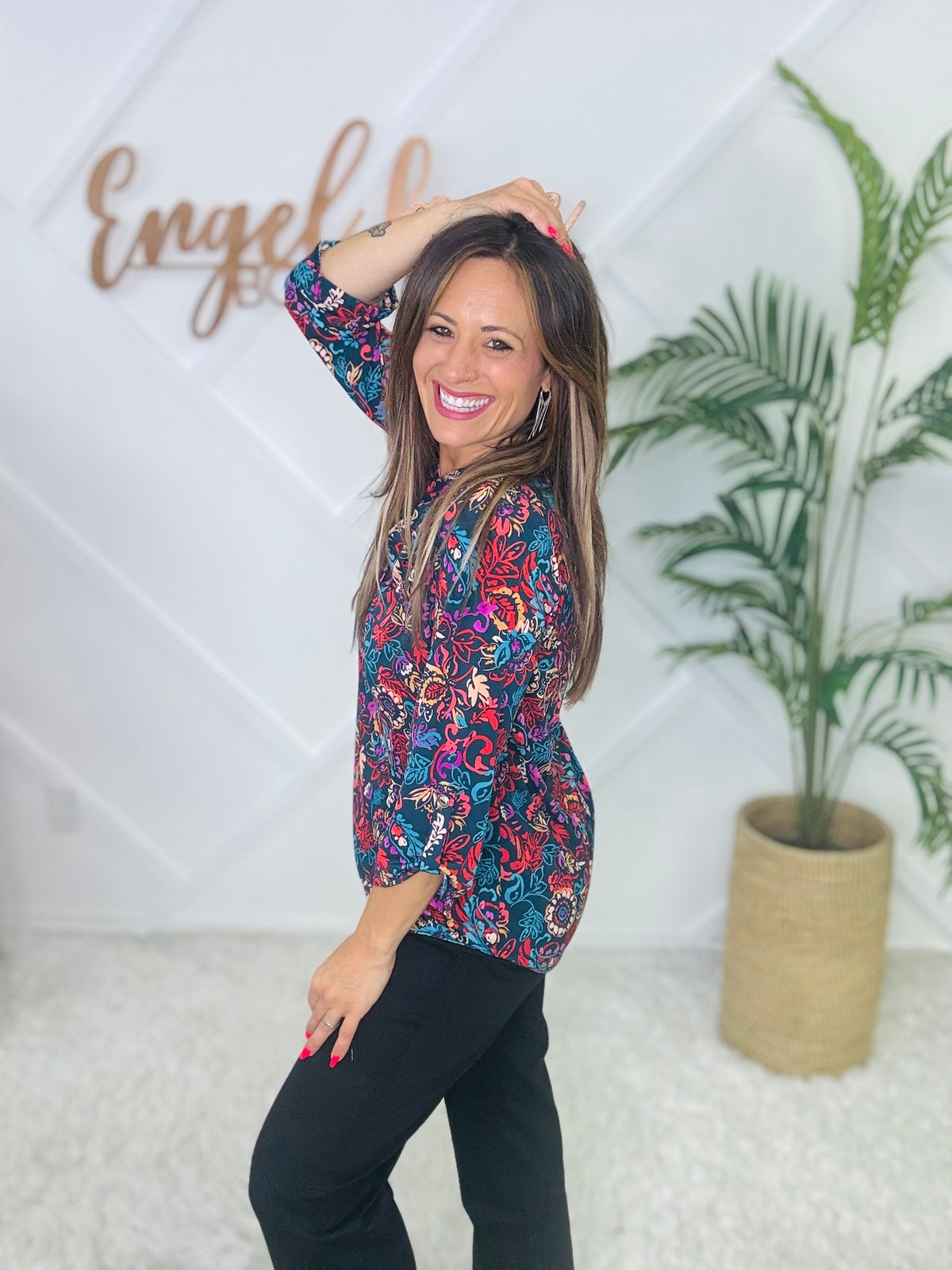 Dahlia™ Paisley Blouse