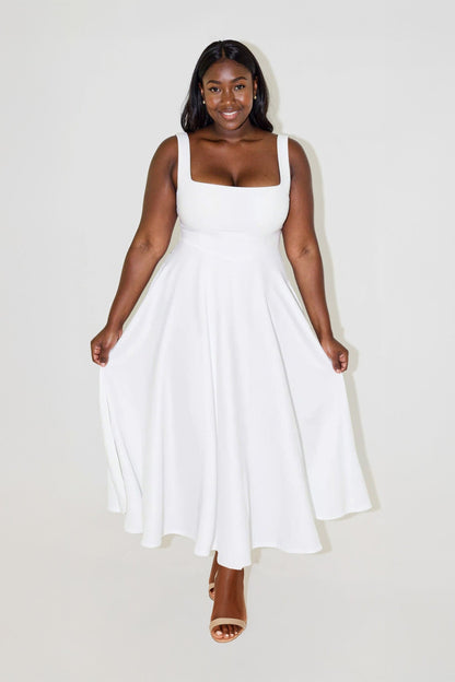 Selene™ Elegant Midi Dress