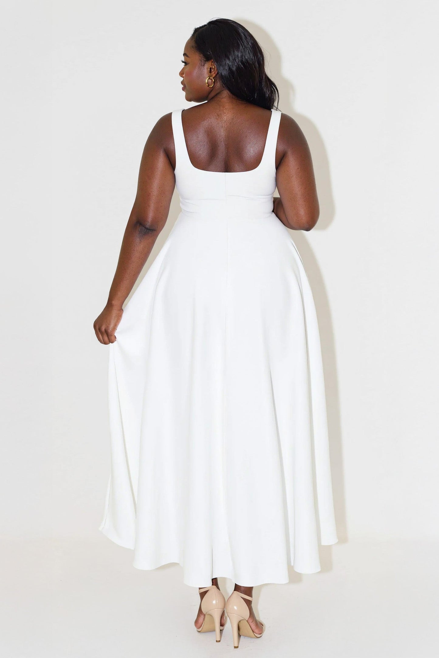 Selene™ Elegant Midi Dress