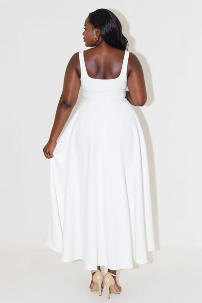 Selene™ Elegant Midi Dress