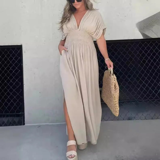 Selvina™ Boho Midi Dress