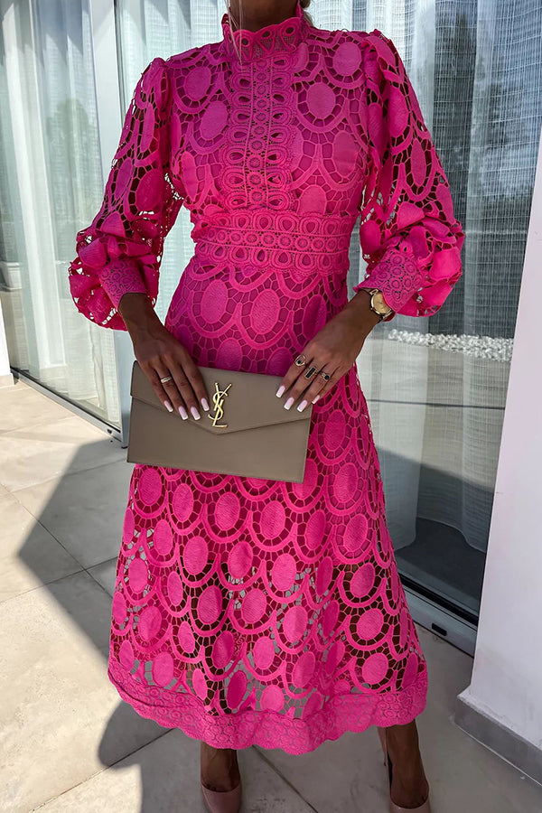 Imarie™ Lace Midi Dress