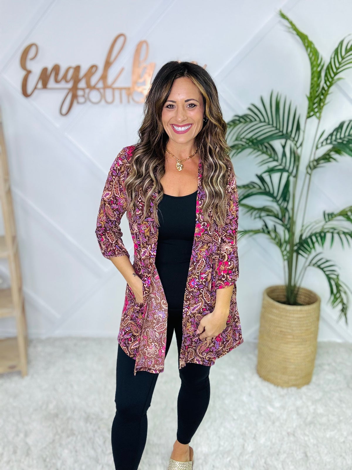 Mirella™ Patterned Cardigan