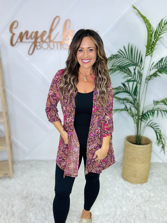 Mirella™ Patterned Cardigan
