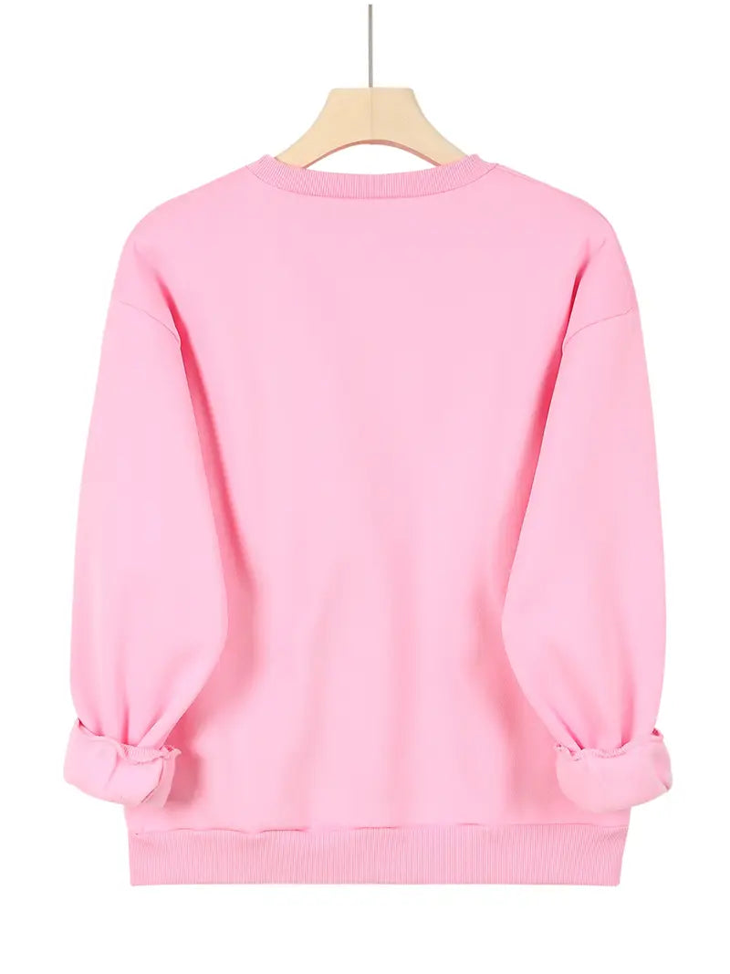 Sparkling Heart Sweatshirt | Together against Breast Cancer