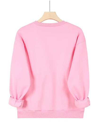 Sparkling Heart Sweatshirt | Together against Breast Cancer