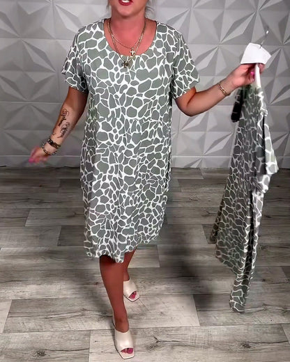 Taleyya™ – Relaxed Summer Midi Dress