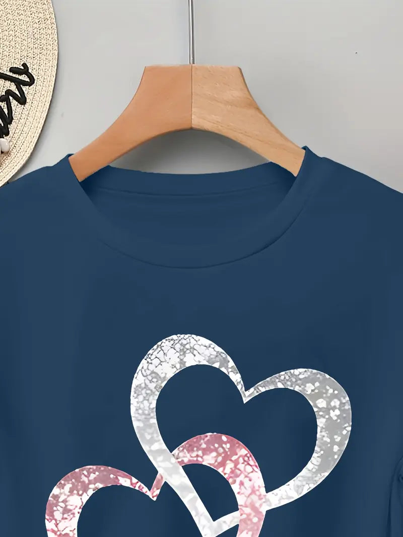 Heart Long Sleeve Top | Together Against Diabetes