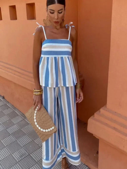 Coralie™ Striped Two-Piece Set