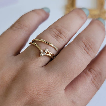 Brilliant glitter ring | Together against breast cancer