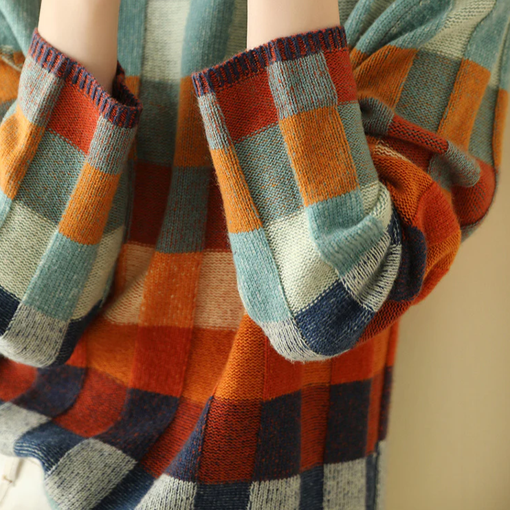 Sofie™ Checkered Sweater