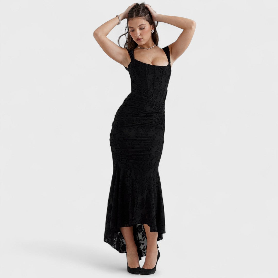 Jayzandra™ – Lace High-Low Dress