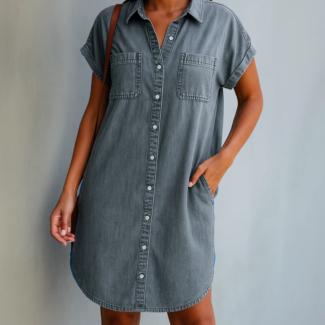 Aino™ –Casual Denim Dress