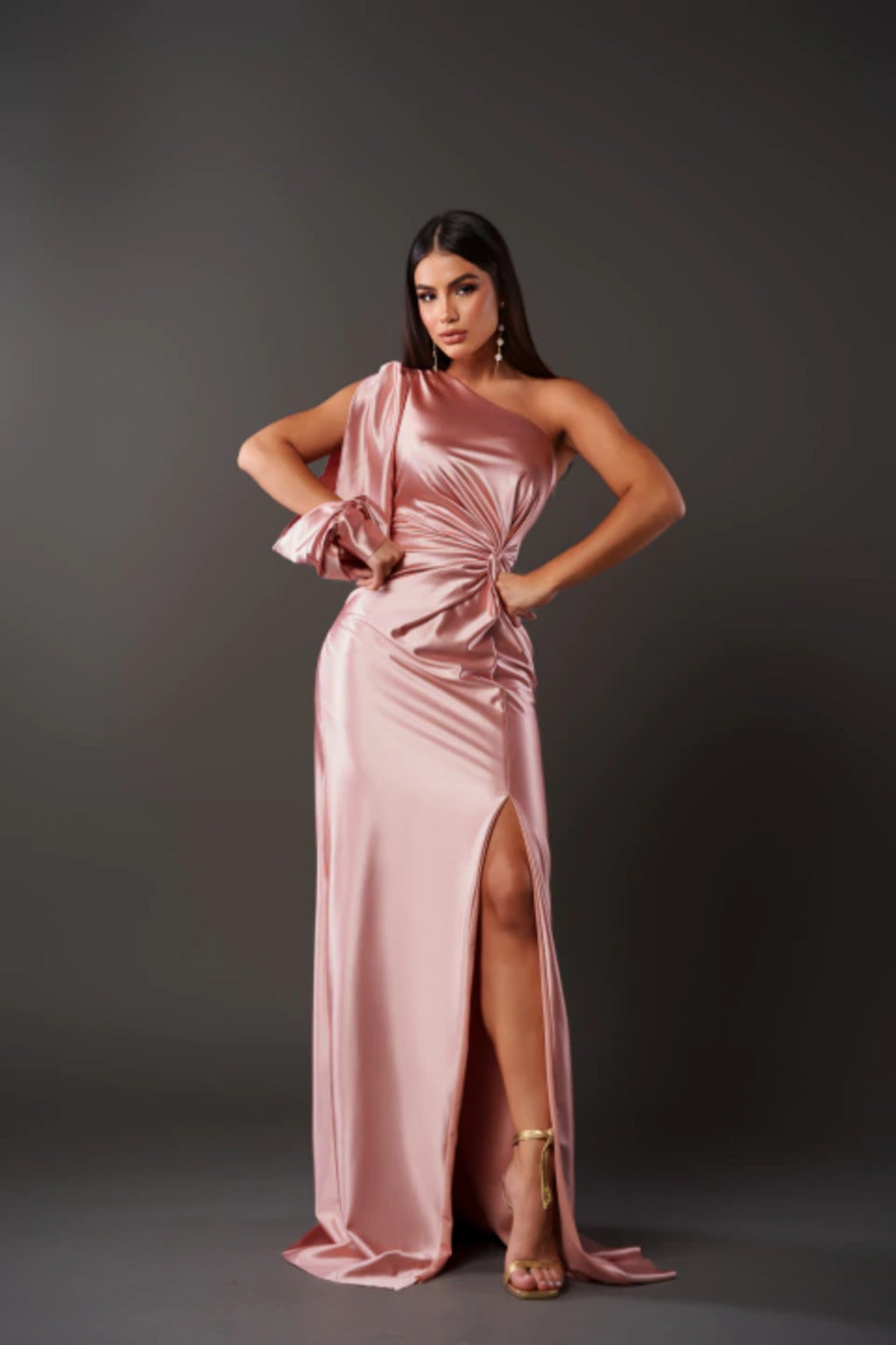 Elara™ Elegant Slit Dress